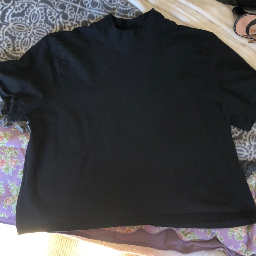 Mock neck top